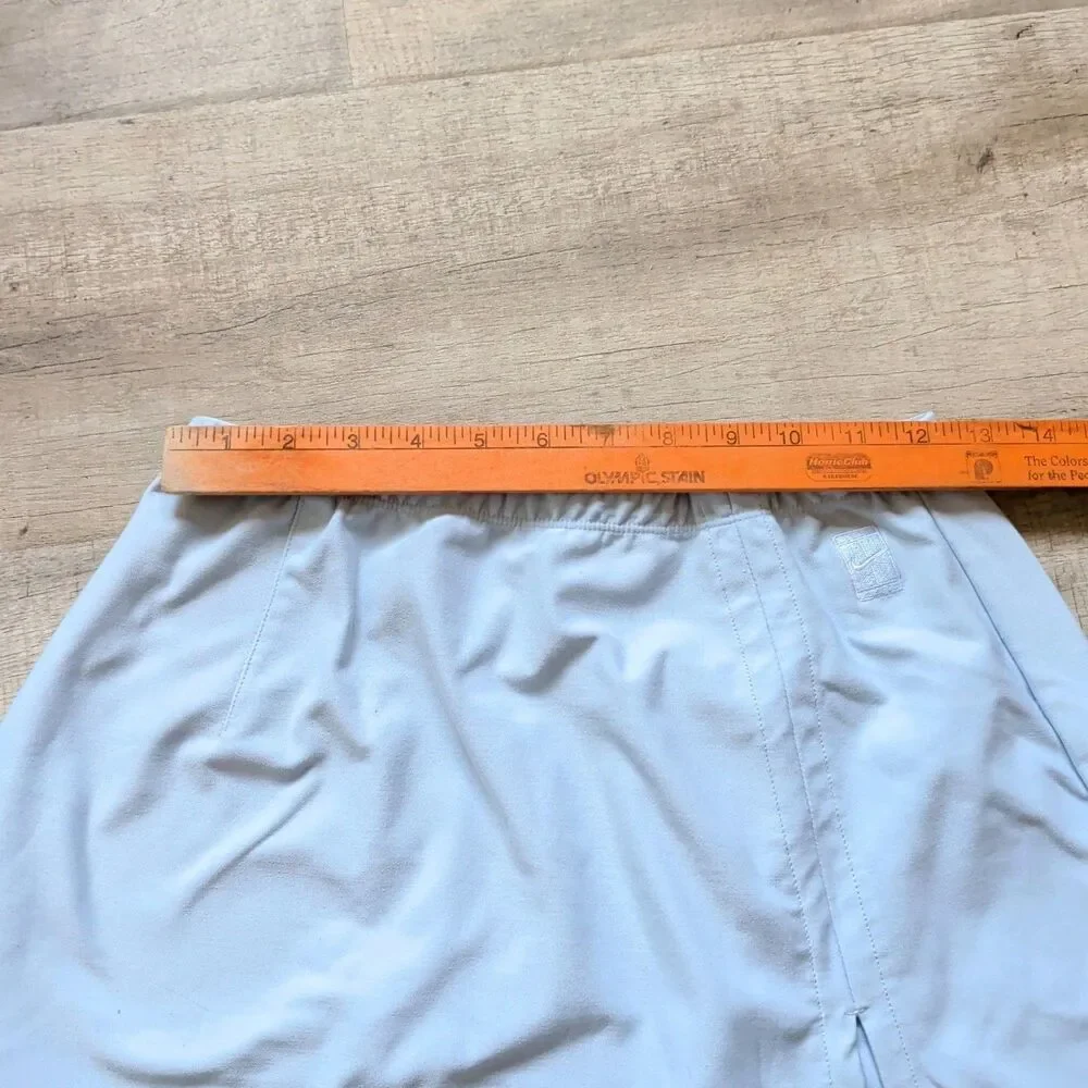 ​Vintage Nike Tennis Skirt Womens Medium M 8-10 Light Blue Athletic Slit
